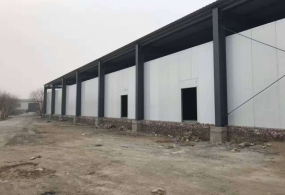 冷庫施工現(xiàn)場