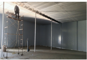 冷庫安裝現(xiàn)場