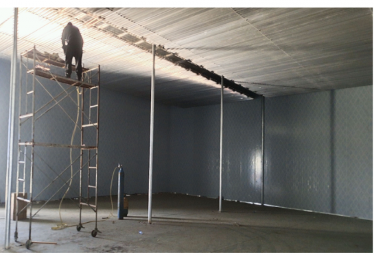 冷庫(kù)安裝現(xiàn)場(chǎng)